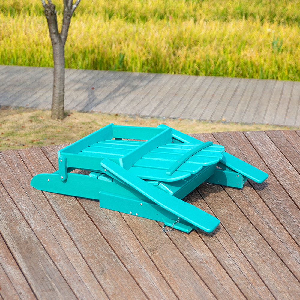 صندلی تاشو HDPE ADM010 در رنگ آبی آبی - صندلی تاشو Adirondack