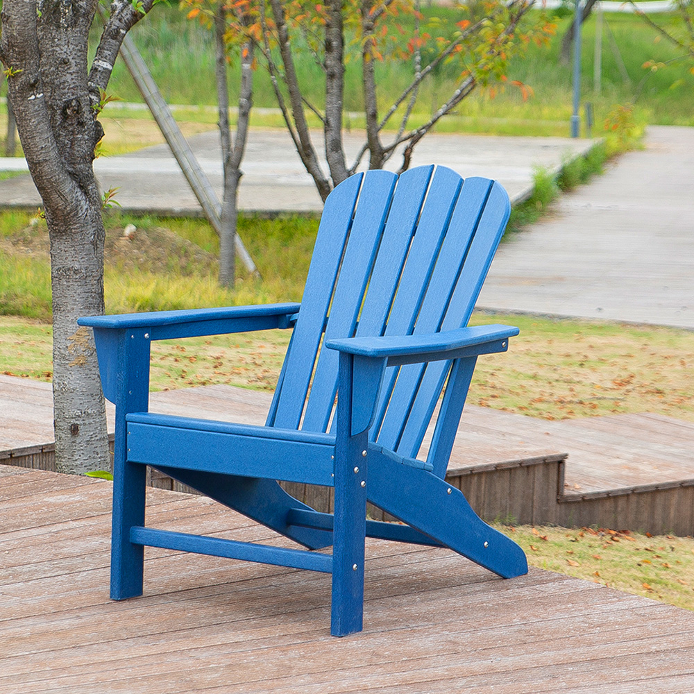 ADM001 Modern Adirondack Chair - HDPE Garden Outdoor Furniture Chair