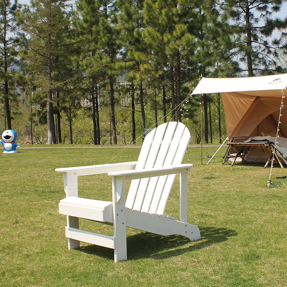 صندلی SD-ST001 ضد آب و هوا در فضای باز HDPE Adirondack