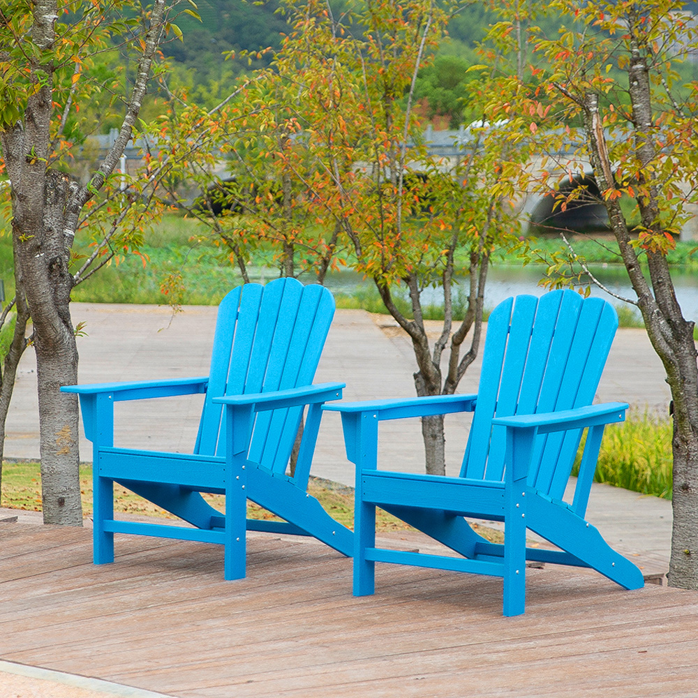 ADM001 Modern Adirondack Chair - HDPE Garden Outdoor Furniture Chair