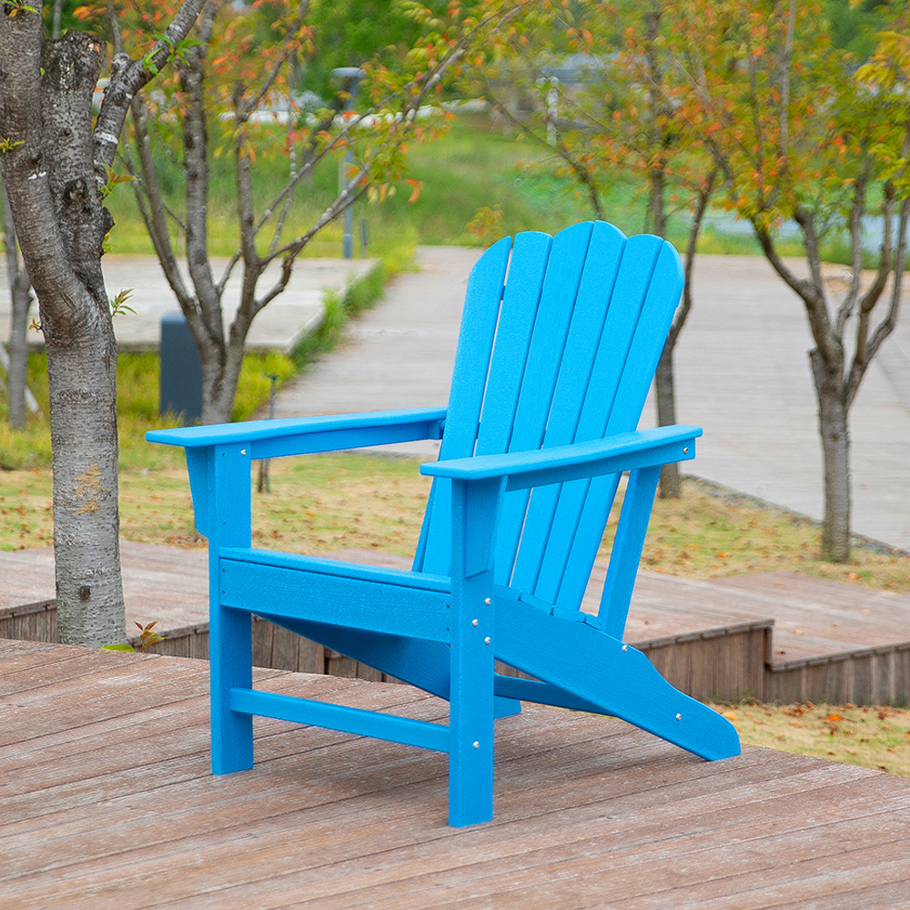ADM001 Modern Adirondack Chair - HDPE Garden Outdoor Furniture Chair