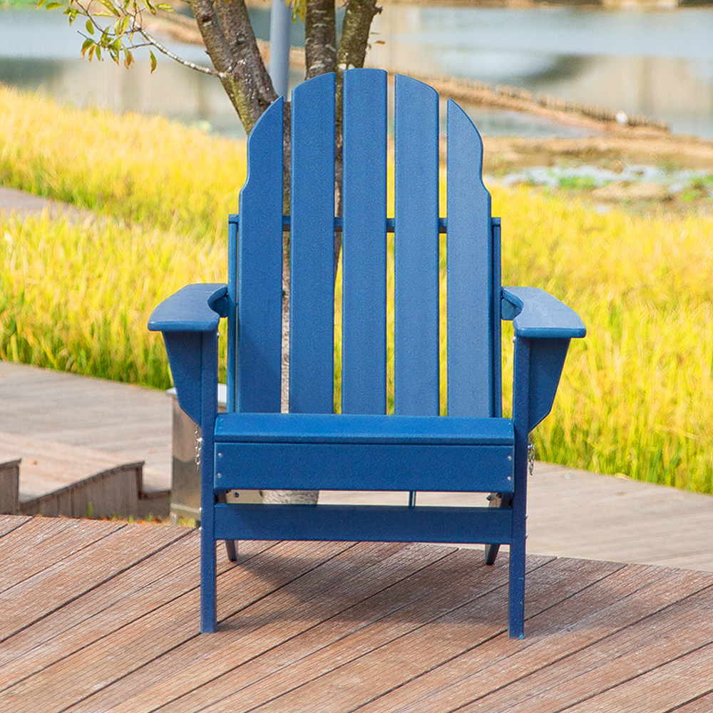 صندلی تاشو روستیک Adirondack ADM009 - صندلی تاشو HDPE در فضای باز