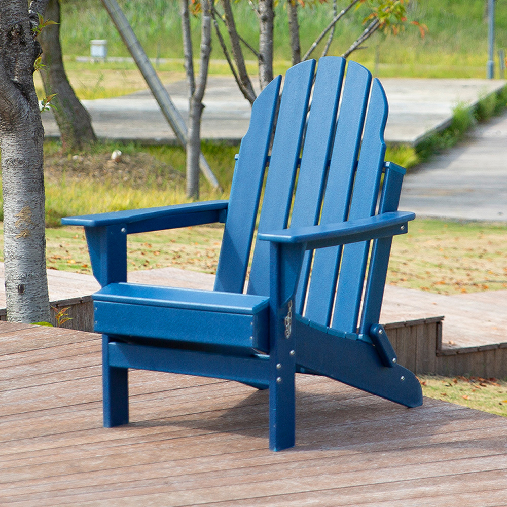 صندلی تاشو روستیک Adirondack ADM009 - صندلی تاشو HDPE در فضای باز