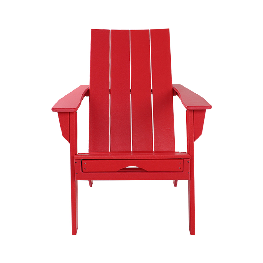 ADM005 روستیک پاسیو Adirondack Chair - HDPE Beach Minimalist Lounge Chair