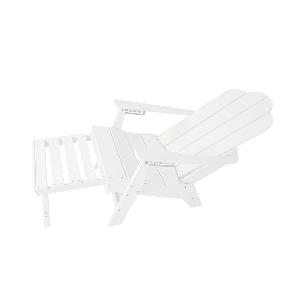 صندلی استراحتی ADM006 Beach Leisure HDPE Adirondack-Sat-out Seat Seat Outdoor Relatiner