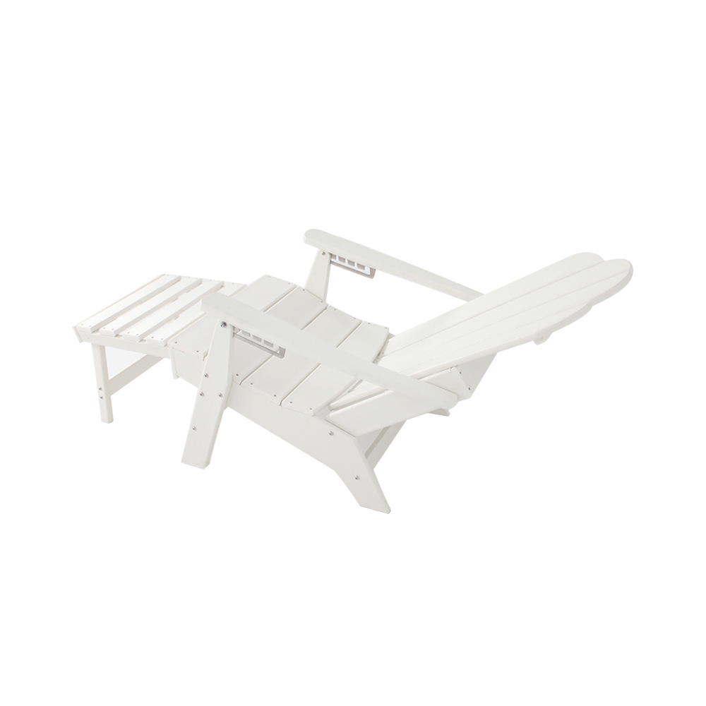 صندلی استراحتی ADM006 Beach Leisure HDPE Adirondack-Sat-out Seat Seat Outdoor Relatiner