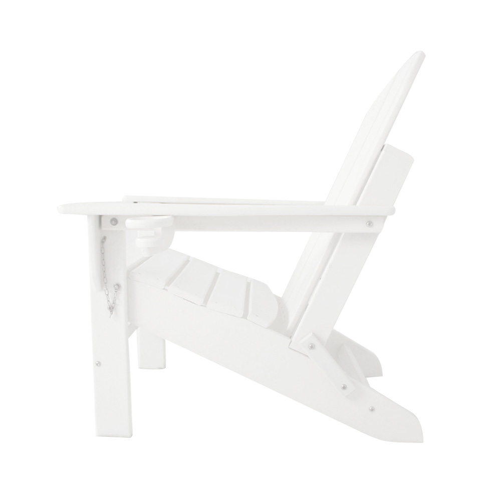 صندلی تاشو Adirondack در فضای باز - صندلی ضد بنفش و ضد اکسید Hdpe