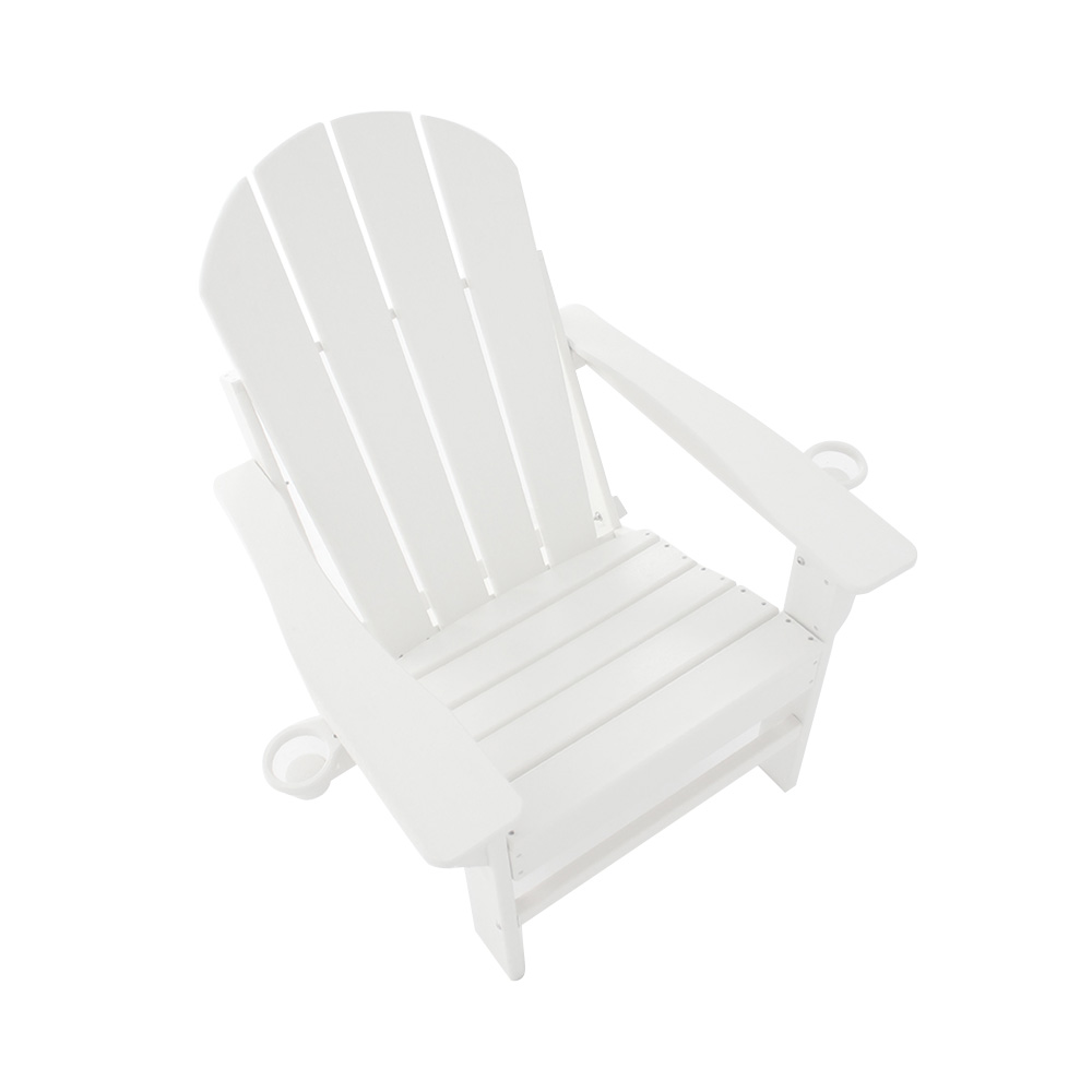 صندلی تاشو Adirondack در فضای باز - صندلی ضد بنفش و ضد اکسید Hdpe