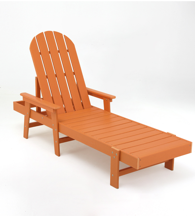 صندلی صندلی HDPE Chaise
