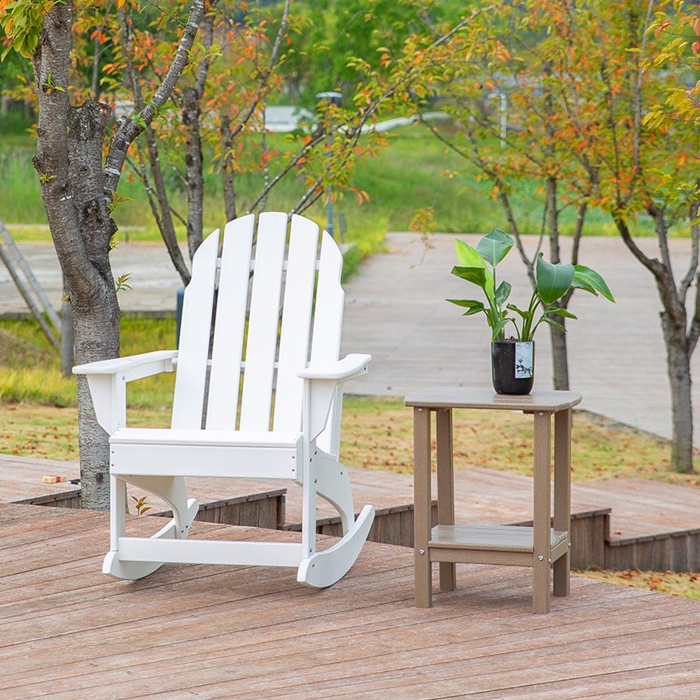 چگونه می توان براقیت و بافت سطح صندلی HDPE Rocking Adirondack را در طول استفاده طولانی مدت حفظ کرد تا تازگی و زیبایی محصول حفظ شود؟